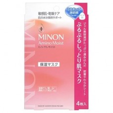 MINON Amino Moist 氨基酸水潤保濕修護面膜 4枚入 168-3852